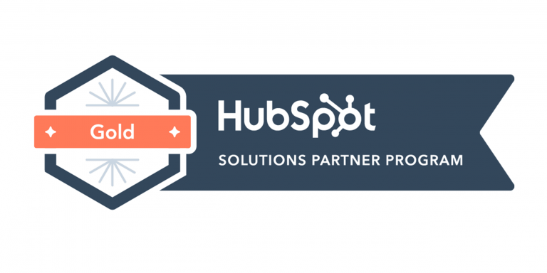 Status Earned as a Hubspot Gold Solutions Partner Agency