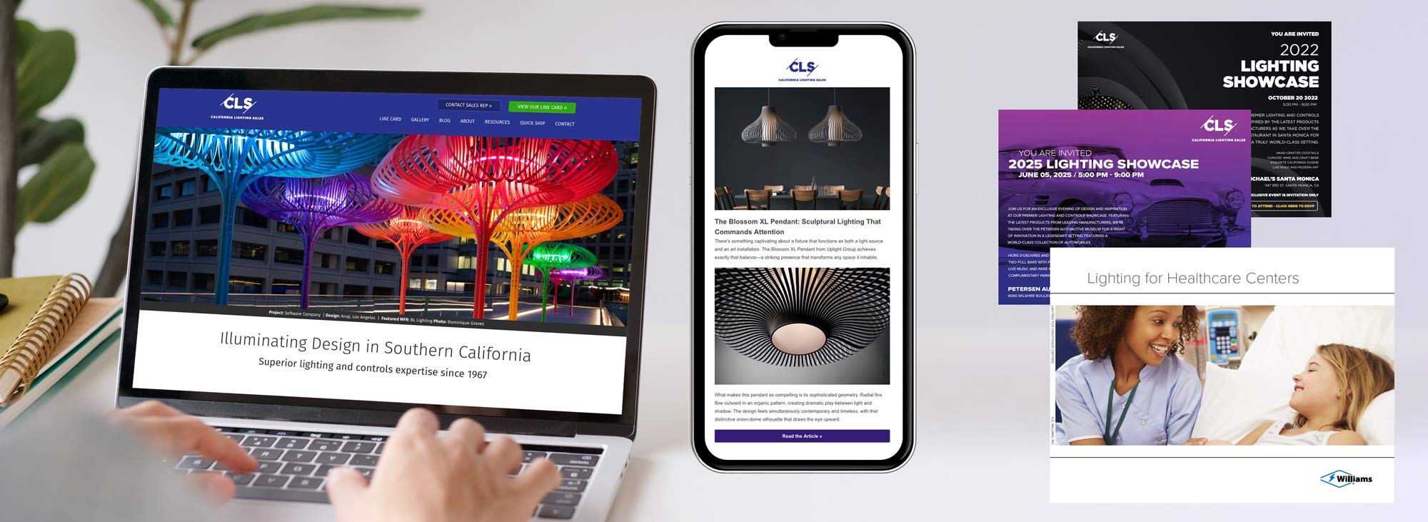 California Lighting Sales case study overview for Bynder Group