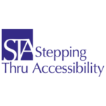 Stepping Thru Accessibility logo